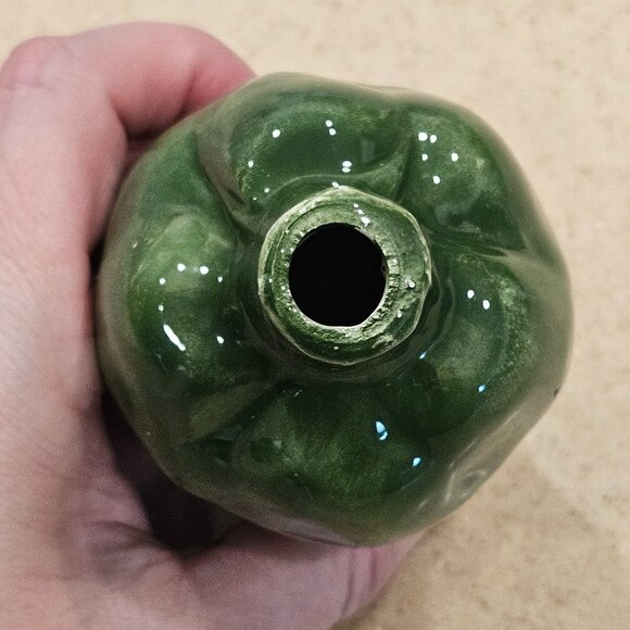 VINTAGE HANDPAINTED CERAMIC ARTICHOKE MAJOLICA DECOR DISPLAY ART VIETRI ITALY - Picture 8 of 8